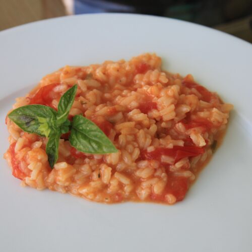 Risotto mit Cherrytomaten